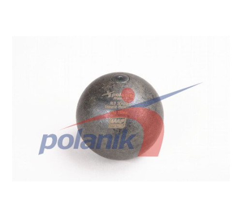 М'яч Polanik Premium Line OLD SCHOOL Tomasz Majewski, сталь 4 кг, діам. 110 мм IAAF I-18-0930