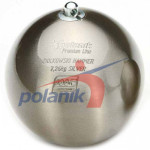 Змагальний молот з нержавіючої сталі 7,26 кг Polanik Premium Line Ziolkowski Hammer SILVER, IAAF I-10-0468<br>