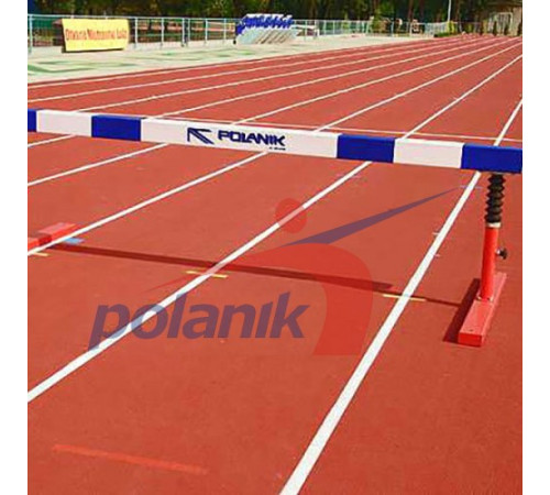 Перешкода з дерев'яної балки Polanik 3,96 м, регульована по висоті IAAF E-04-0392