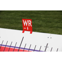Мітка світового рекорду WR для покажчика відстані Polanik WR17-S283