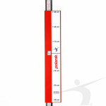 Навчальна стійка для стрибків до 2 м Polanik STW14-04