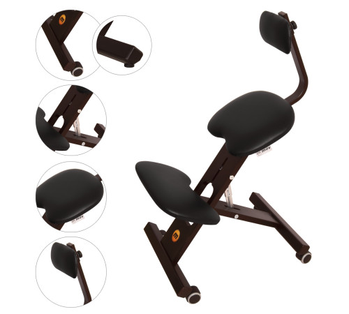 Масажний стілець ERGO OFFICE BLV Plus BL2OP Масажний стілець ERGO OFFICE BLV Plus BL2OP