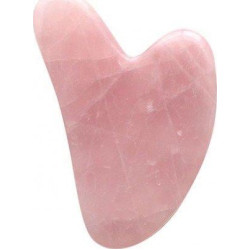 Камінь для масажу обличчя Fluff FLUFF Gua Sha Stone Rose Quartz
