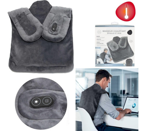 Масажер Intesi USB сірий Масажер Intesi USB сірий