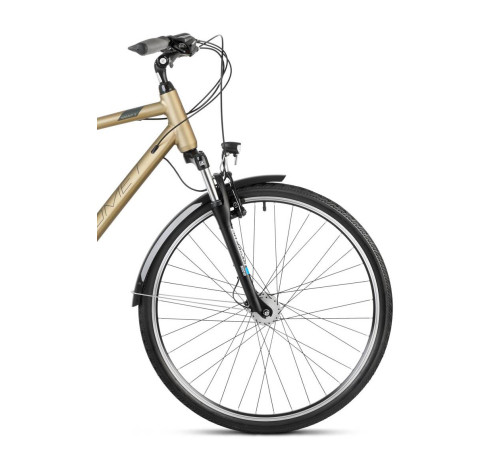 Велосипед DP 28 ROMET WAGANT 3, золотий 21" Велосипед DP 28 ROMET WAGANT 3, золотий 21"