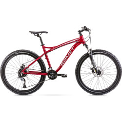 Гірський велосипед Romet ROMET RAMBLER FIT 26 бордово-сріблястий 18 M (2126164)