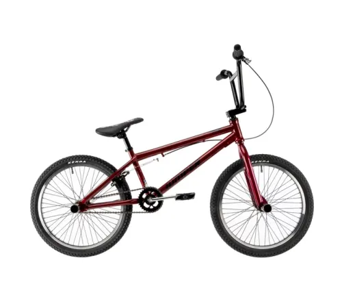 Велосипед DHS Jumper 2005 BMX 20 дюймів - 6,0 - бордовий Велосипед DHS Jumper 2005 BMX 20 дюймів - 6,0 - бордовий