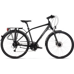 Велосипед Kross Kross Trans 5.0 M 28 19 чорно-сірий