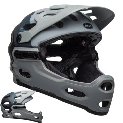 Шолом BELL SUPER 3R MIPS full face M(55-58cm) чорний матовий