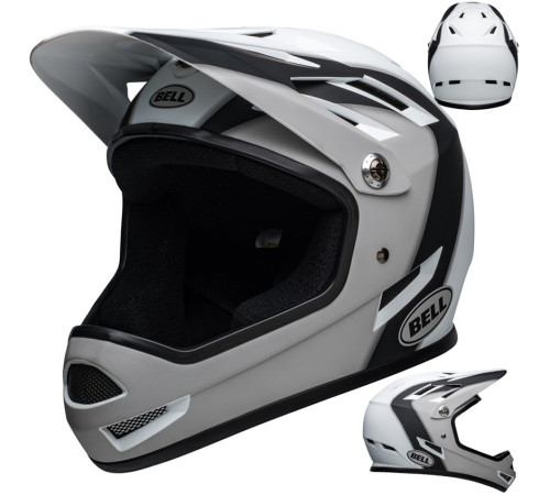 Шолом BELL Sanction full face L(58-60cm) білий матовий