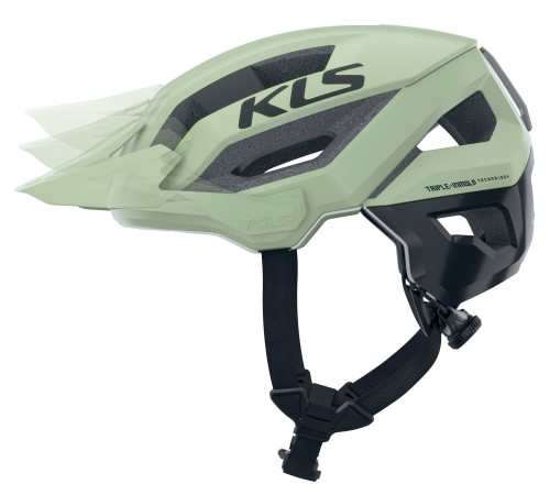 Шолом KELLYS OUTRAGE 3D fit, magnetyczne zapięcie, M/L 55-59cm, оливковий