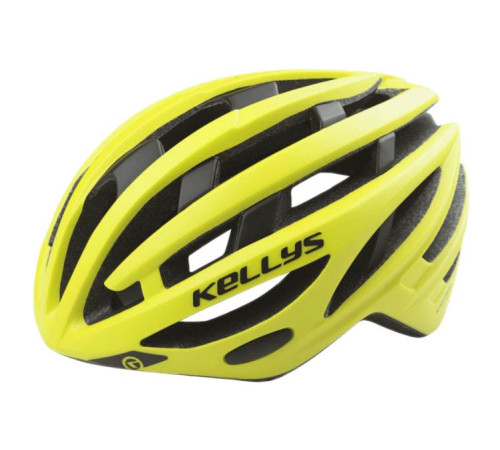 Дорожній шолом KELLYS SPURT S/M 52-58см неоново-жовтий Дорожній шолом KELLYS SPURT S/M 52-58см неоново-жовтий