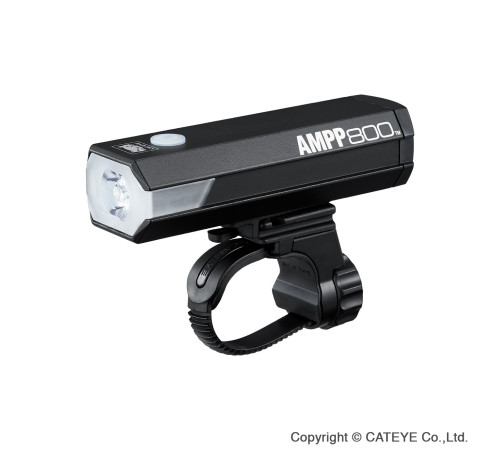 Lampy przód + tył Cateye AMPP 800 HL-EL088RC / ViZ300 TL-LD810