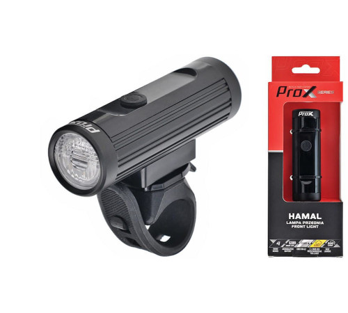 Ліхтар акамуляторний ProX HAMAL 600lm 2600mAh, USB, CREE XP-G2 IPX4