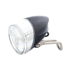 Ліхтар передній Dynamo, на вилку JY-7006, LED, з вимикачем