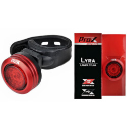 Задній ліхтар /батарея/ PROX LYRA SMD LED 15Lm 260mAh USB 