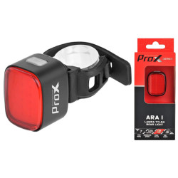 Велосипедна фара задня / PROX ARA I COB LED 50Lm, 400 mAh, USB-C, MEMORY MODE 