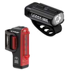 Ліхтар p+t LEZYNE HECTO DRIVE 500 XL/ Strip Drive 300 (500/300lm) USB