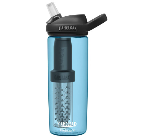 Пляшка CamelBak eddy+ LifeStraw 600ml голуба