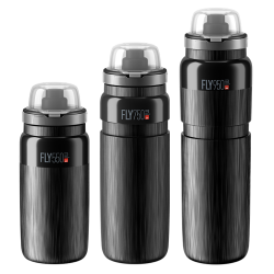  Пляшка для води 0,55L ELITE FLY MTB TEX,  Чорна
