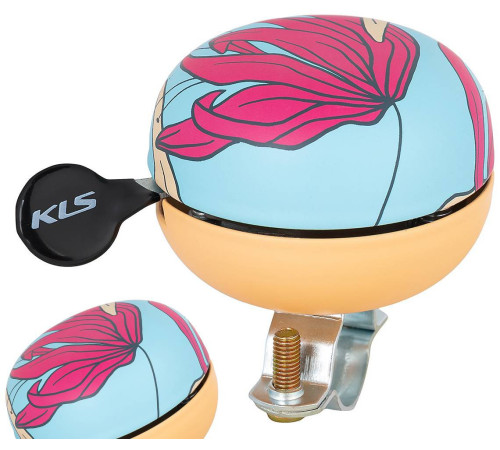 Сталевий дзвін. 60 мм дзвоник KELLYS Sky Blue Сталевий дзвін. 60 мм дзвоник KELLYS Sky Blue