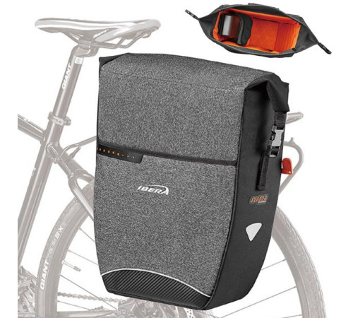 Сумка на багажник IBERA PAKRAK PANNIERS IB-BA23 40 L szt-1 Сумка на багажник IBERA PAKRAK PANNIERS IB-BA23 40 L szt-1