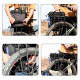 Велобаул 3-в-1 Rhinowalk E20655 70 л, синій