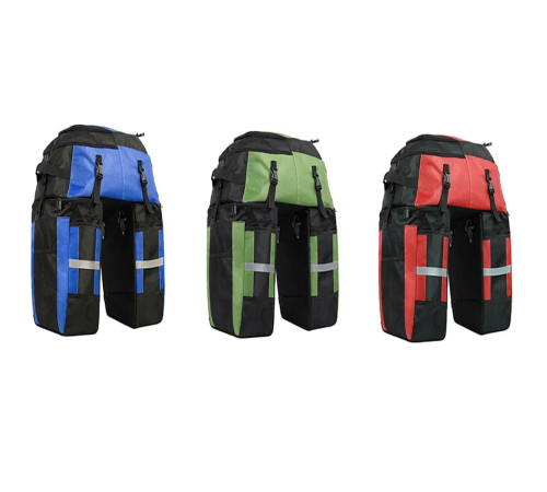 Велобаул 3-в-1 Rhinowalk E20655 70 л, червоний Велобаул 3-в-1 Rhinowalk E20655 70 л, червоний