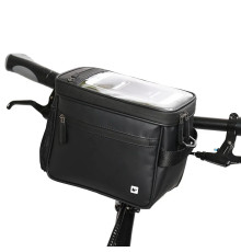 Сумка на кермо Rhinowalk Multifunctional RK18996T BM 4,5 л, чорна