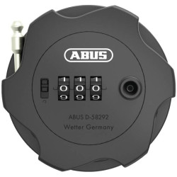 Кодовий велозамок ABUS COMBIFLEX ADVENTURE 75 - чорний