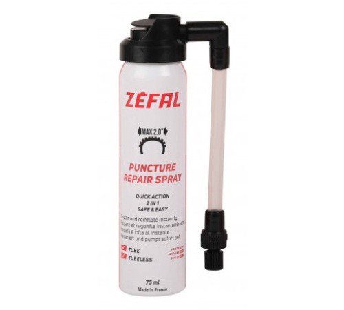 Аерозоль для вулканізації ZEFAL REPAIR SPRAY 100мл для безкамерних шин