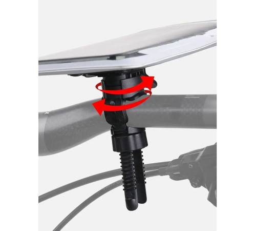 Чохол для телефона на кермо Rhinowalk Bike Phone 7 SK300, чорний Чохол для телефона на кермо Rhinowalk Bike Phone 7 SK300, чорний