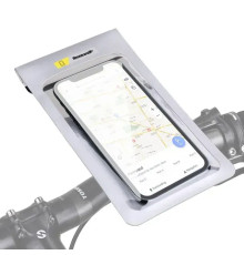 Чохол для телефона на кермо Rhinowalk Bike Phone 7 SK300, сріблястий
