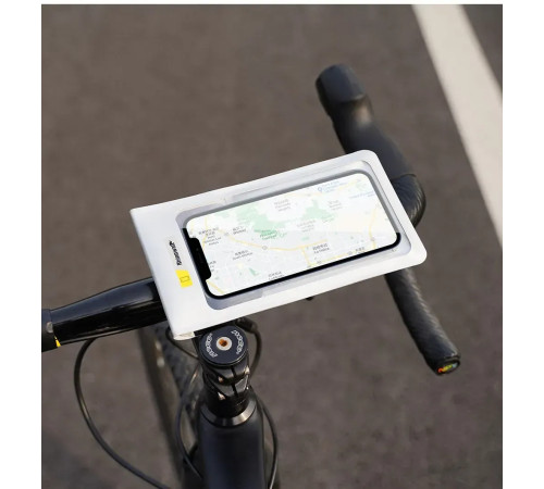 Чохол для телефона на кермо Rhinowalk Bike Phone 7 SK300, сріблястий Чохол для телефона на кермо Rhinowalk Bike Phone 7 SK300, сріблястий