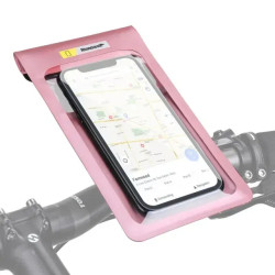 Чохол для телефона на кермо Rhinowalk Bike Phone 7.2 SK300, рожевий