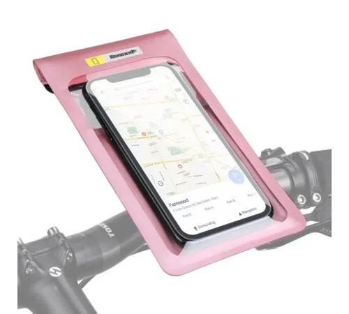 Чохол для телефона на кермо Rhinowalk Bike Phone 7.2 SK300, рожевий Чохол для телефона на кермо Rhinowalk Bike Phone 7.2 SK300, рожевий