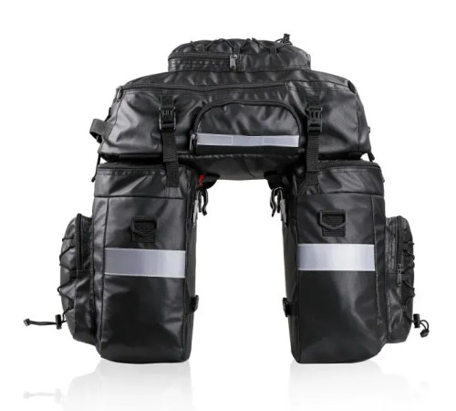Велобаул 3-в-1 Rhinowalk Transformer X21606 65 л, чорний Велобаул 3-в-1 Rhinowalk Transformer X21606 65 л, чорний