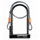 Велозамок KRYPTONITE KEEPER 12 STANDARD U-LOCK + Мотузка 10,2 См X 20,3 См