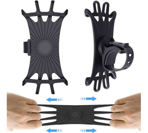 Велосипедний тримач Spider TPU Bike Phone Holder Silicone для велосипедного моторолера, квадроцикла