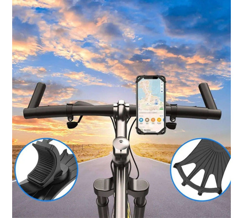 Велосипедний тримач Spider TPU Bike Phone Holder Silicone для велосипедного моторолера, квадроцикла