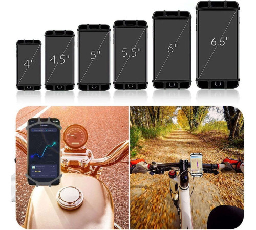Велосипедний тримач Spider TPU Bike Phone Holder Silicone для велосипедного моторолера, квадроцикла