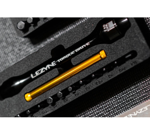 Ключ динамометричний LEZYNE TORQUE DRIVE 2-10 Нм + 11 насадок