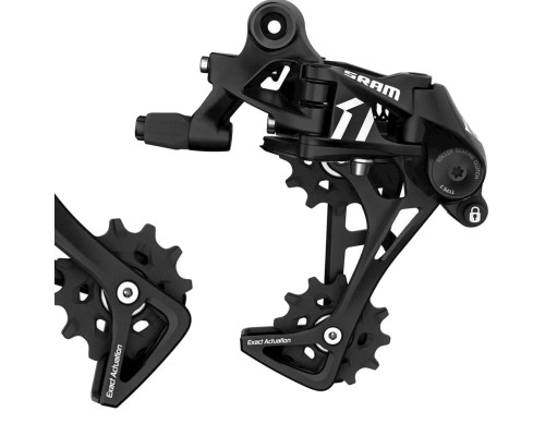 11-швидкісний задній перемикач SRAM Apex 1 Black Long Cage