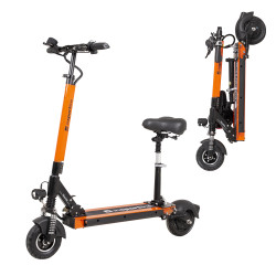 inSPORTline Skootie Pro 8” з сидінням - помаранчевий