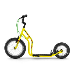 Самокат Yedoo Wzoom Emoji 16/12' - жовтий