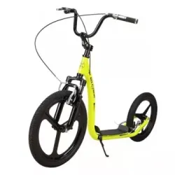 Самокат з надувними колами WHS300 20/16'' NILS EXTREME - жовто-чорний 