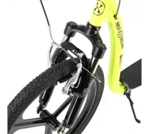 Самокат з надувними колами WHS300 20/16'' NILS EXTREME - жовто-чорний Самокат з надувними колами WHS300 20/16'' NILS EXTREME - жовто-чорний