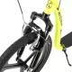 Самокат з надувними колами WHS300 20/16'' NILS EXTREME - жовто-чорний