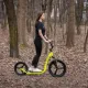 Самокат з надувними колами WHS300 20/16'' NILS EXTREME - жовто-чорний