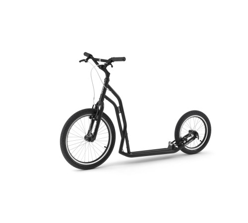 Самокат Yedoo Steel S2016 20/16' - чорний Самокат Yedoo Steel S2016 20/16' - чорний
